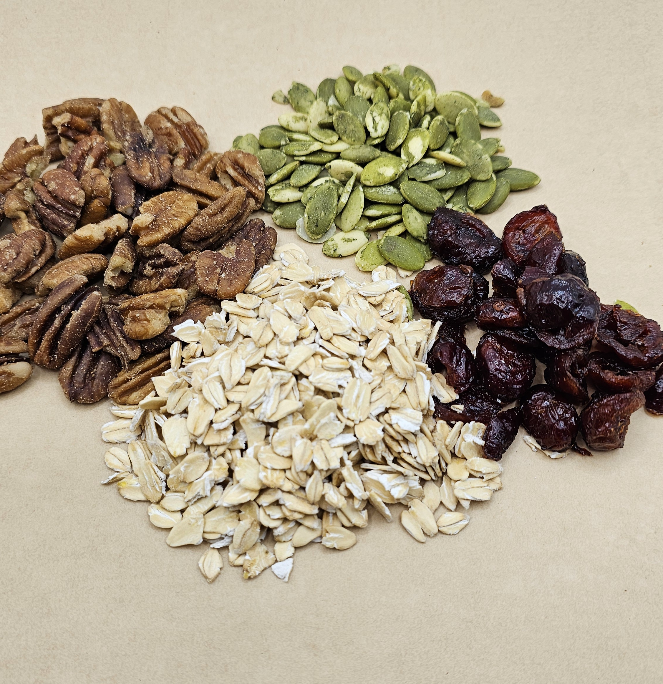 Ingredients flat lay